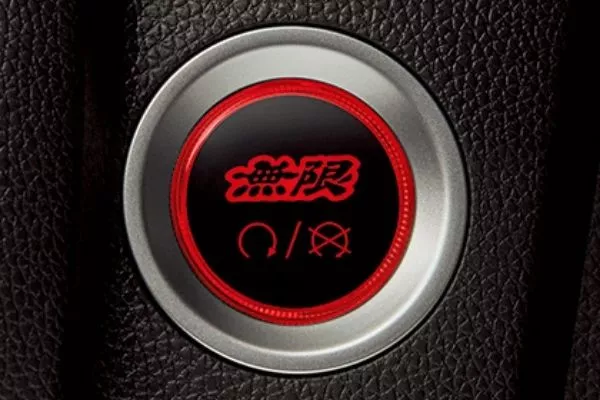 Mugen's engine start/stop button for the Honda Civic Hatchback