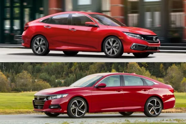 Honda civic and honda accord 