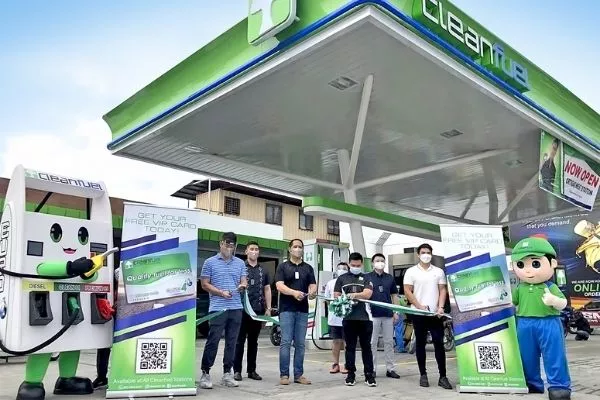 Opening of CleanFuel station in Ortigas Avenue Extension