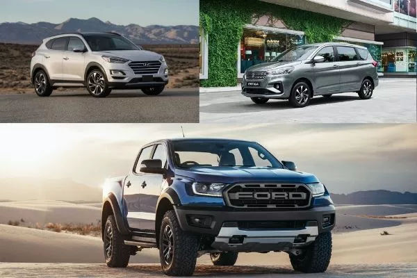 Hyundai, Suzuki and Ford