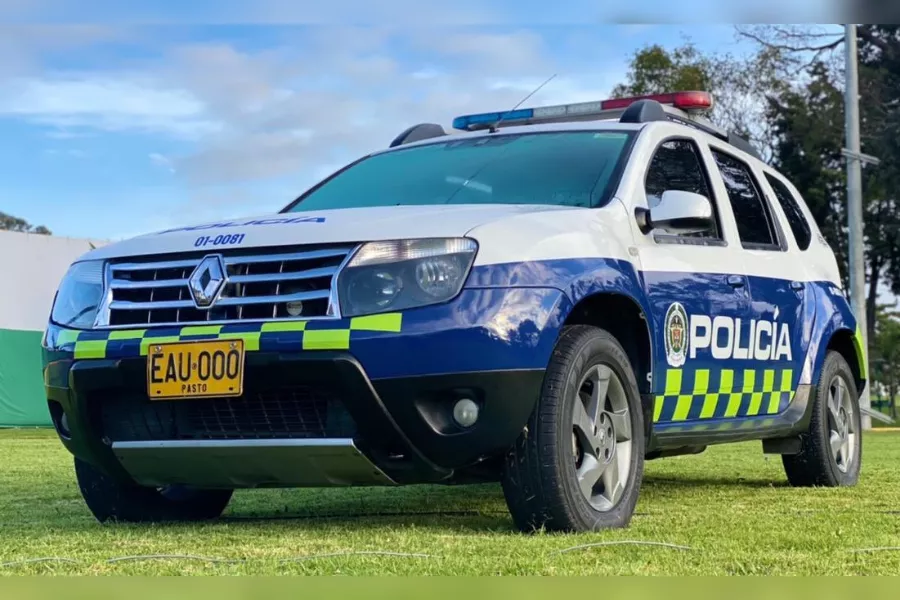 The Renault Duster Police car from Colombia