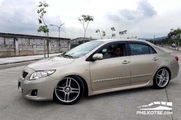Toyota Corolla Altis profile with owner