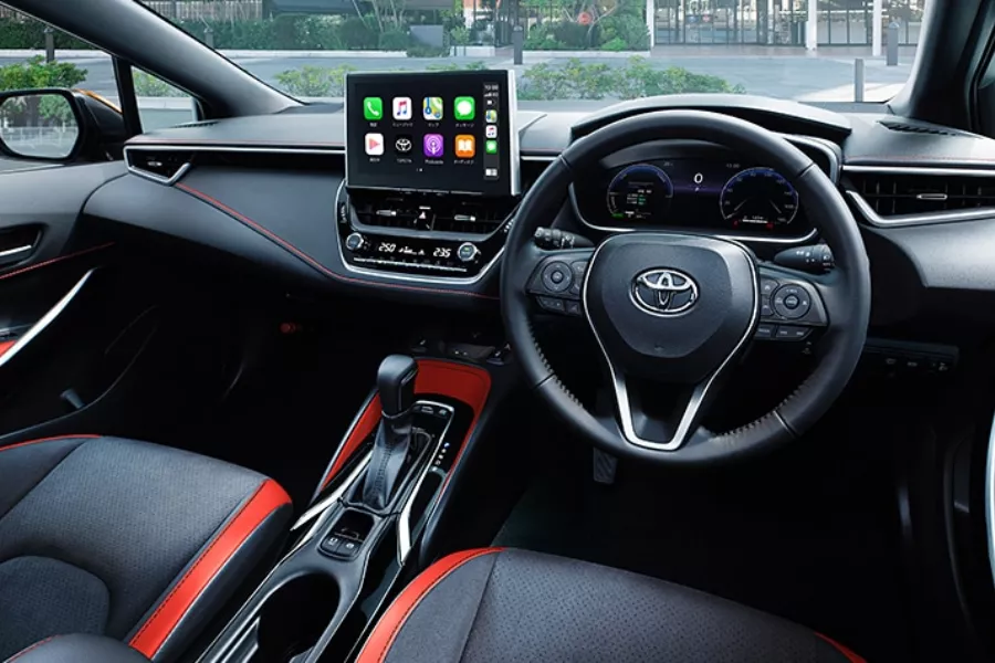 Inside the 2023 Toyota Corolla for Japan Inside the 2023 Toyota Corolla for Japan