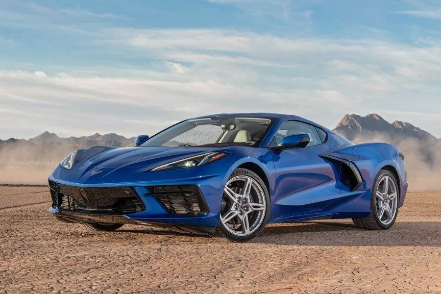 A picture of the Chevrolet Corvette C8