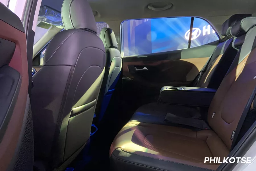 A picture of the Hyundai Creta's rear cabin