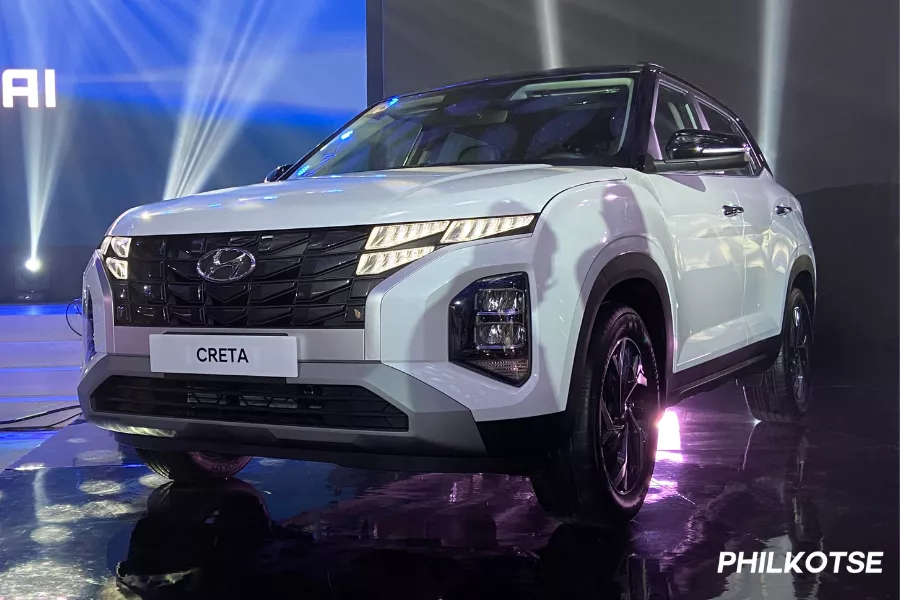 A picture of the Hyundai Creta during its launch event