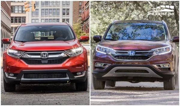 5th-generation CR-V vs 4th-generation CR-V