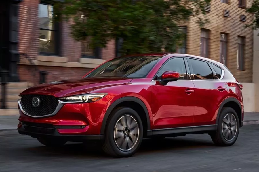 A picture of the currently available Mazda CX-5