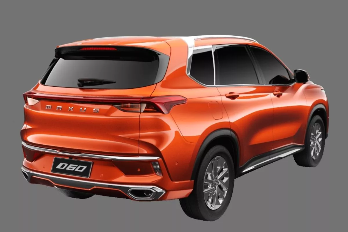 A picture of the Maxus D60's rear end