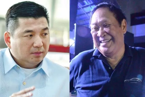 A picture of Dennis Uy and Willy Soong