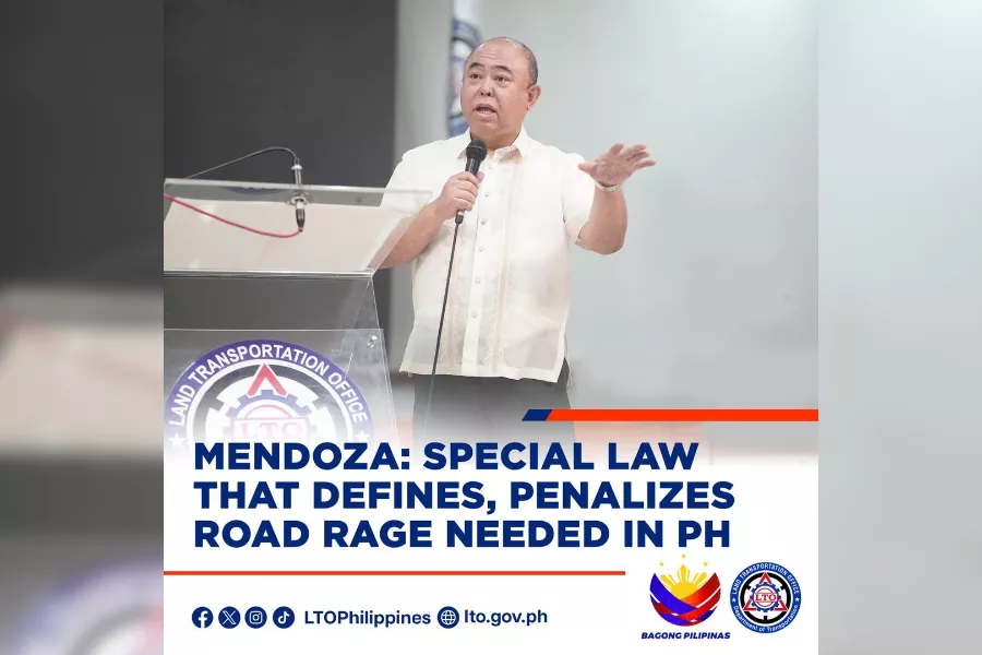 LTO chief assistant secretary Atty. Vigor Mendoza II