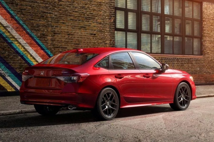 All-new 2022 Honda Civic All-new 2022 Honda Civic rear shot