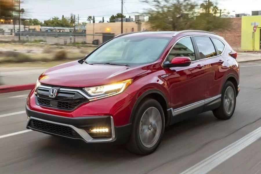 Honda CR-V profile shot