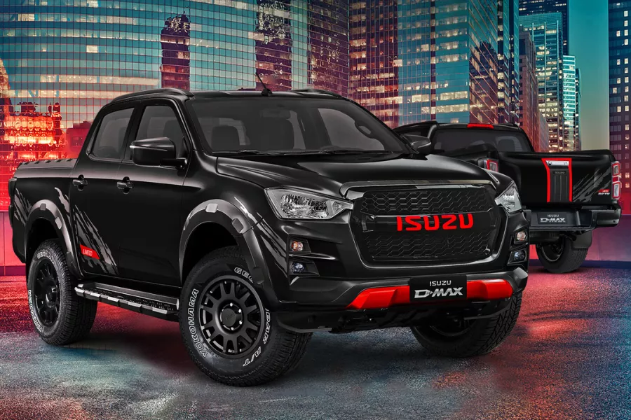 Isuzu D-Max Limited front view