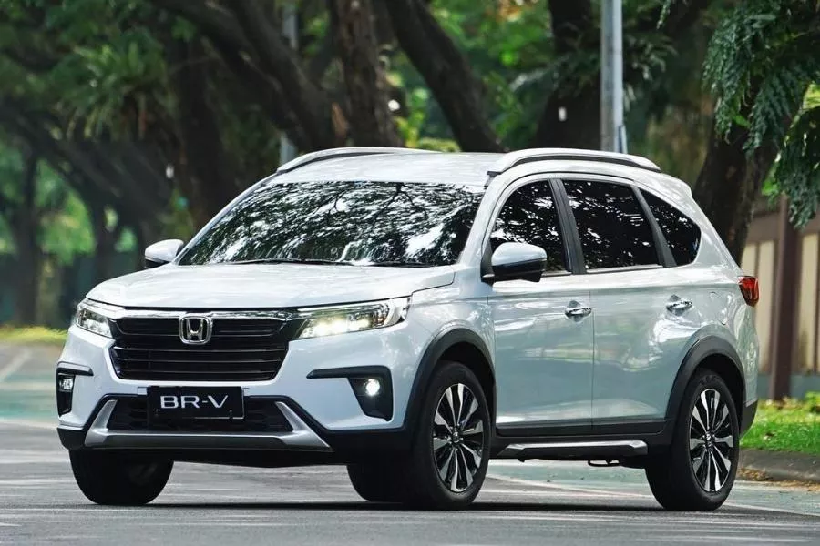 A picture of the 2022 Honda BR-V for Indonesia