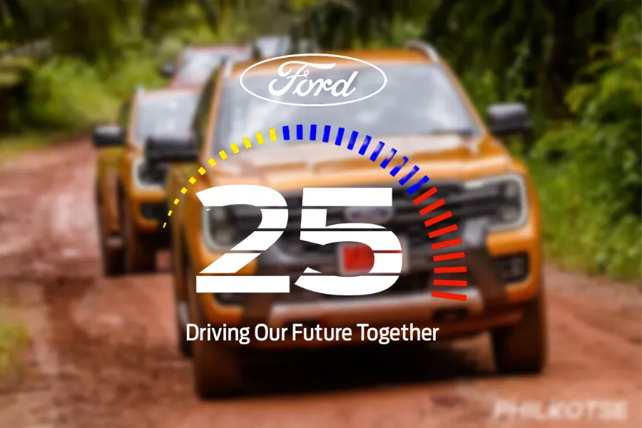 A picture of the Ford PH 25th Anniversary logo