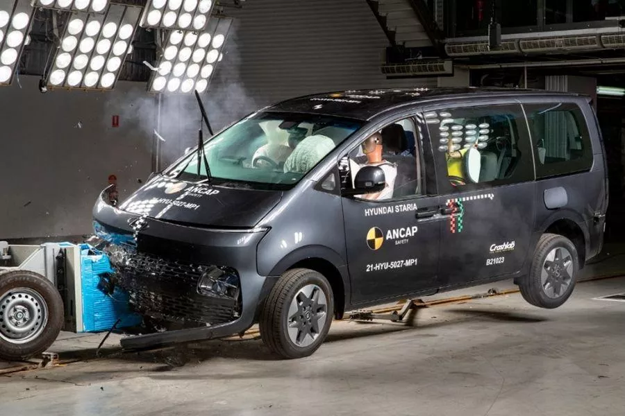 Hyundai Staria ANCAP crash test