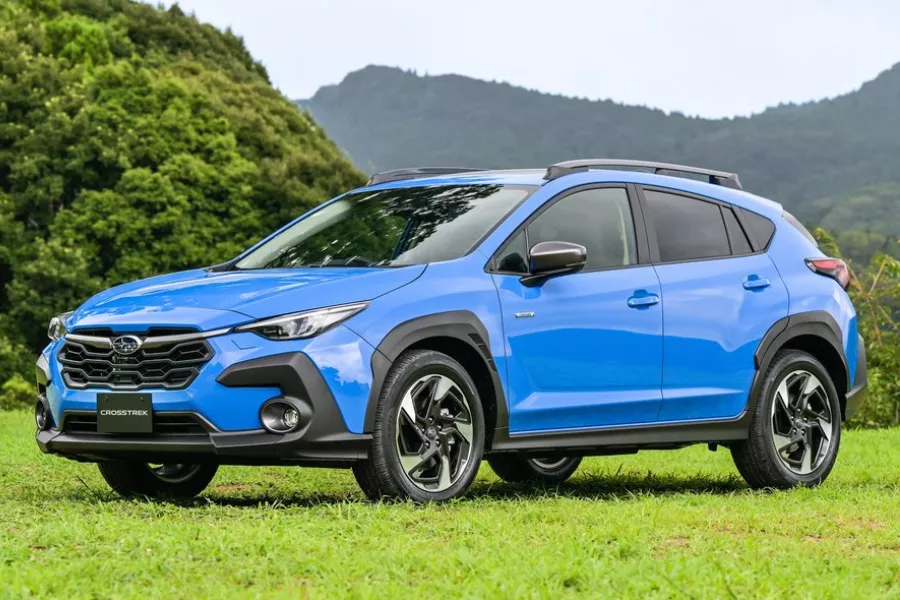 All-new Subaru Crosstrek front profile shot