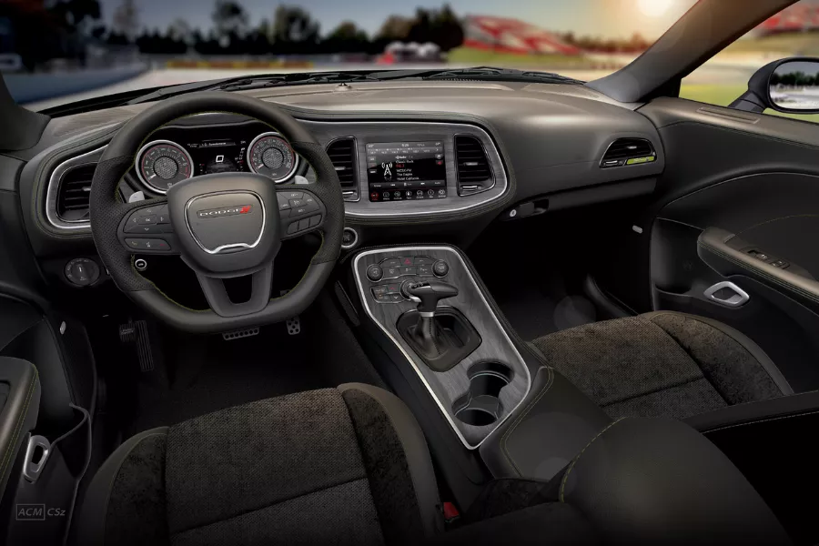 Dodge Charger and Challenger Swinger edition interior