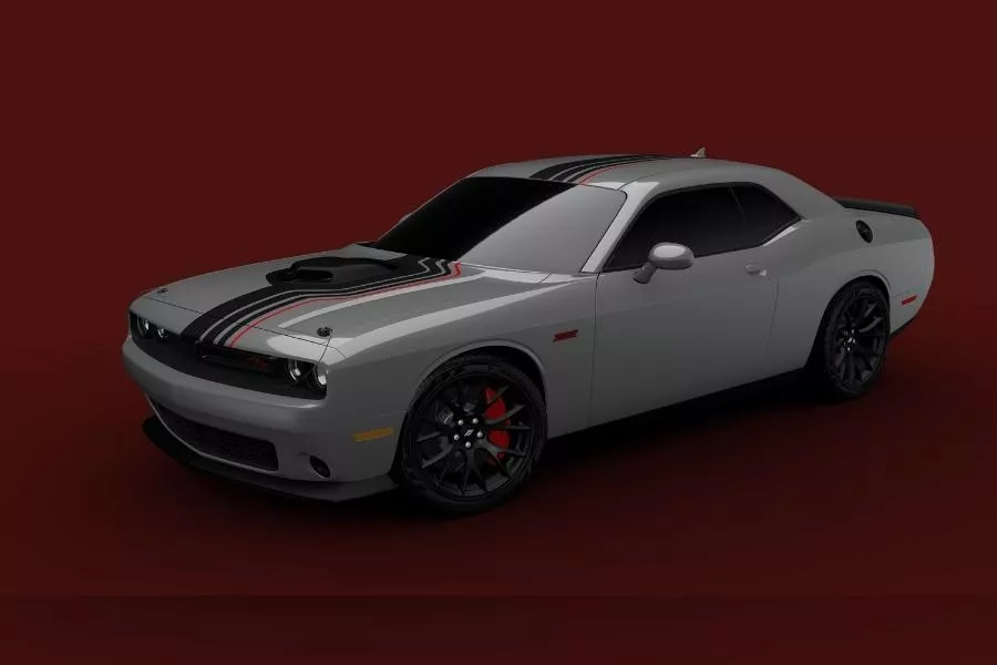 Dodge Challenger front view