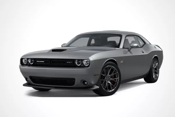 Gray Dodge Challenger