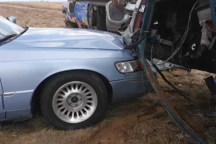 A picture a the TechRax test car