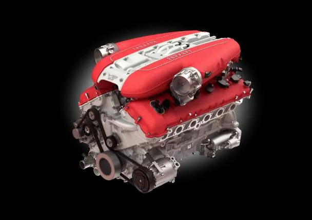 Ferrari V12 engine