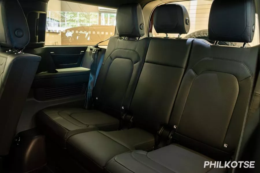 A picture of the Defender 130's third row