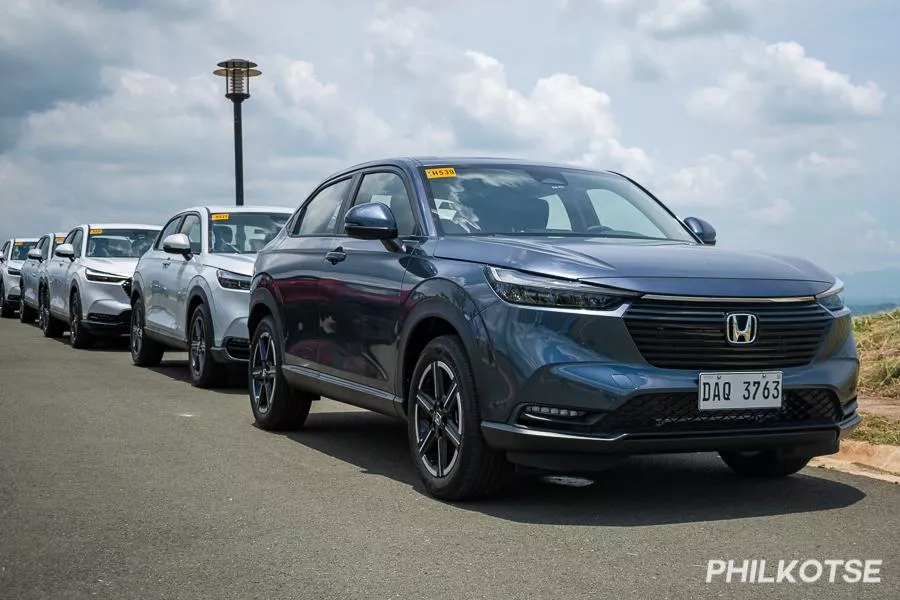 All-new Honda HR-V front quarter shot