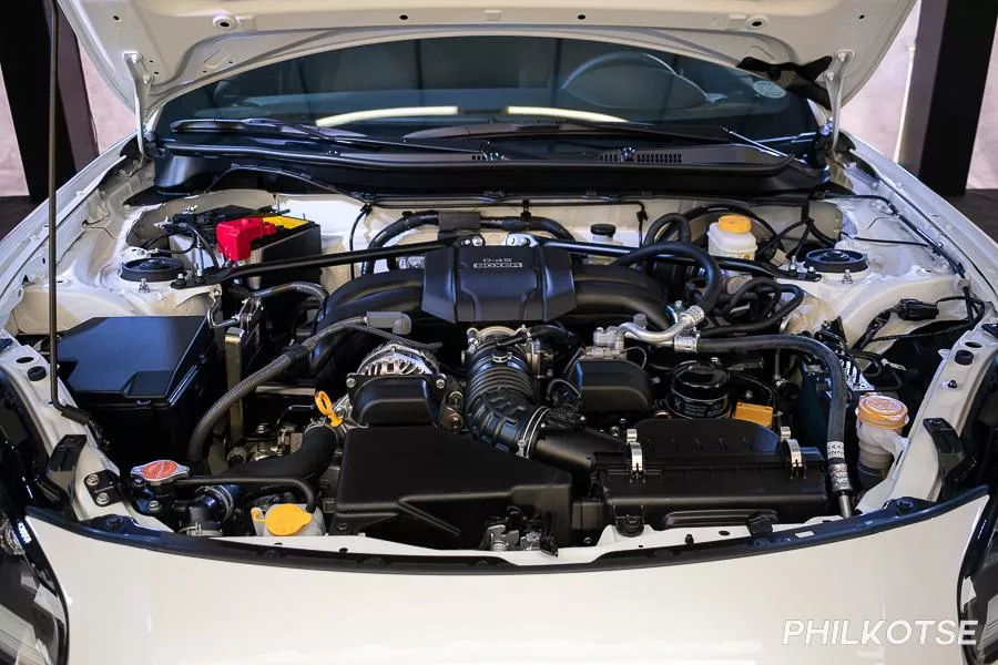 The GR86's 2.4-liter FA24 boxer-four engine