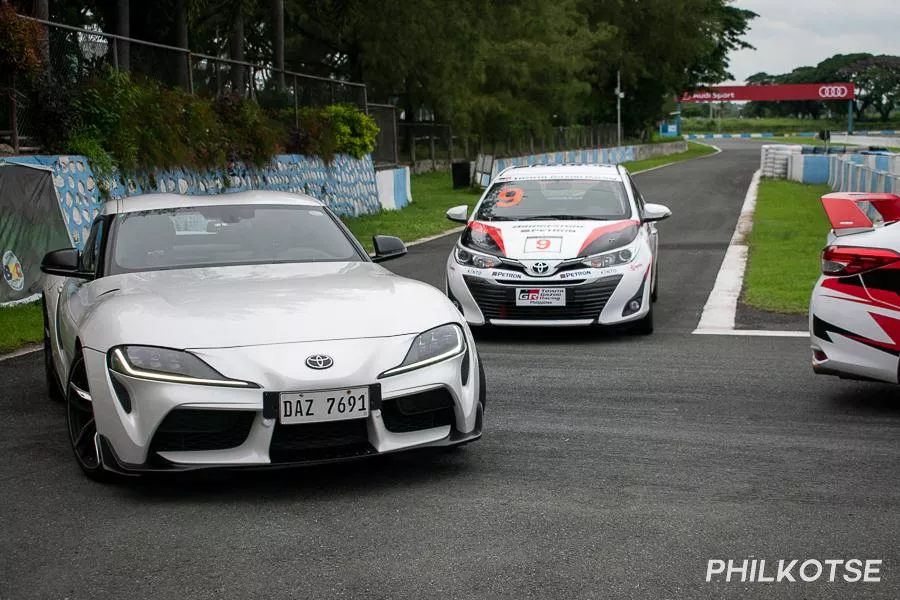 The Vios OMR together with the GR Supra