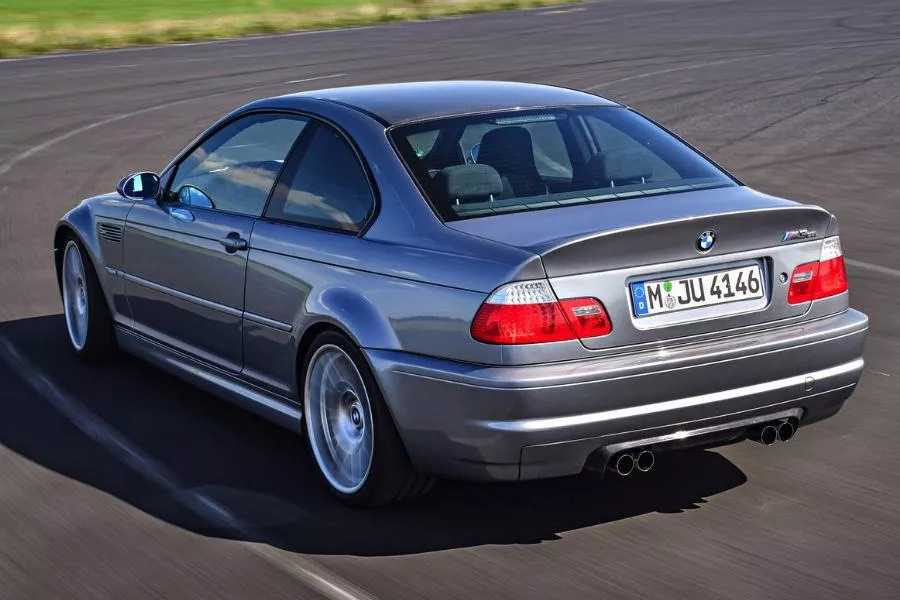 The rear of the E46 M3 CSL. Another M3 variant we didn't get locally A picture of the rear of the E46 M3 CSL