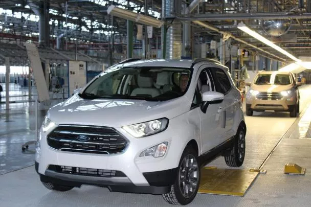 Ford EcoSport 2018 in factory