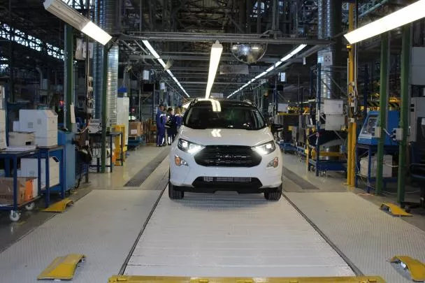 Ford EcoSport 2018 in factory