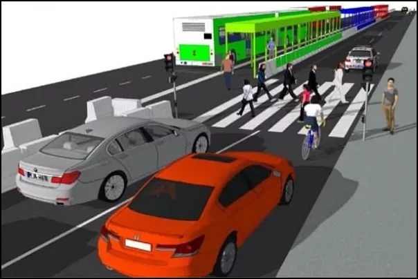 Private cars can occupy the middle lanes edsa