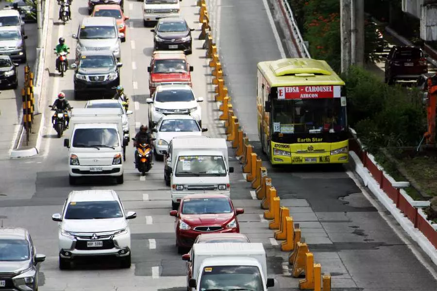 EDSA bus lane