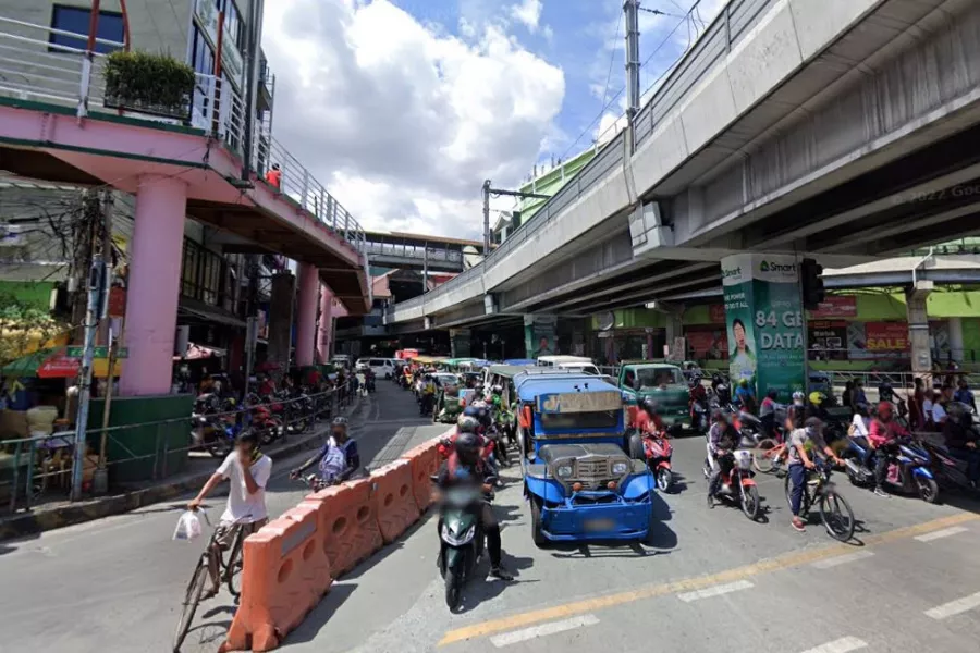 A picture of the EDSA - Taft intersection