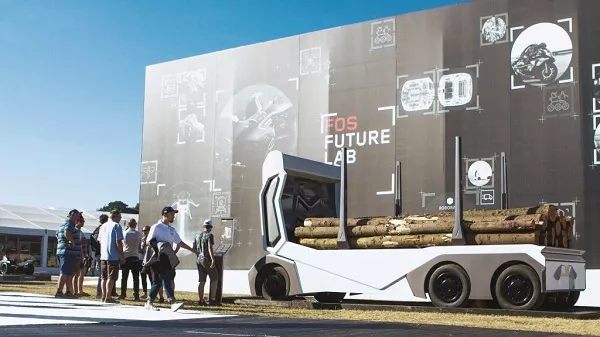 Einride driveless truck