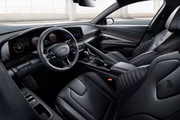 Elantra N-Line interior