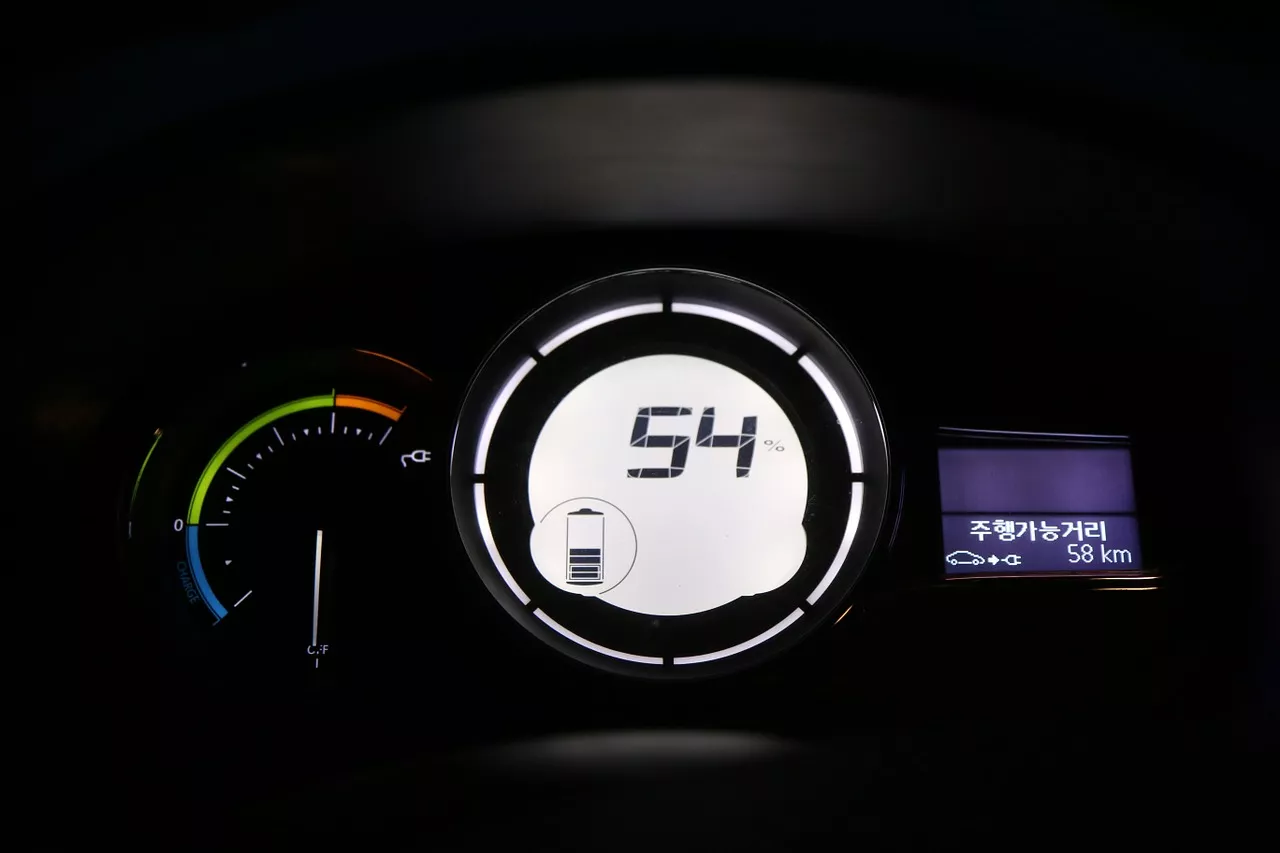 Electric car gauge 