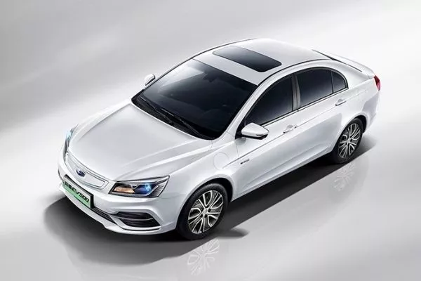 Emissions are not a problem with the Emgrand EV Emgrand EV