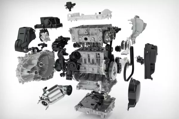 Engine exploded view