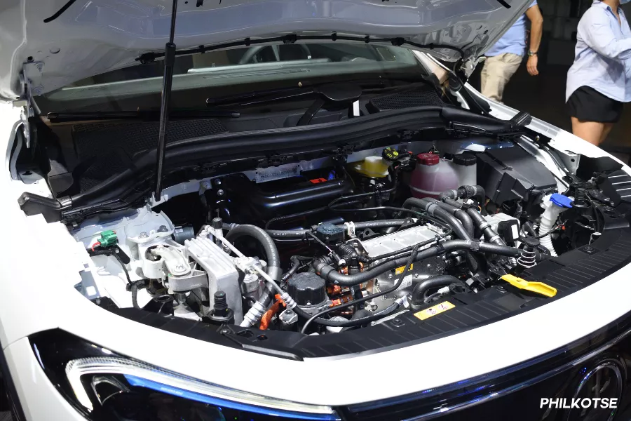 EQA's electric powertrain