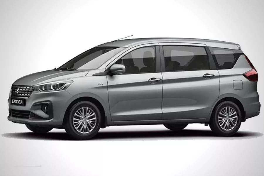 A picture of the Suzuki Ertiga MPV.