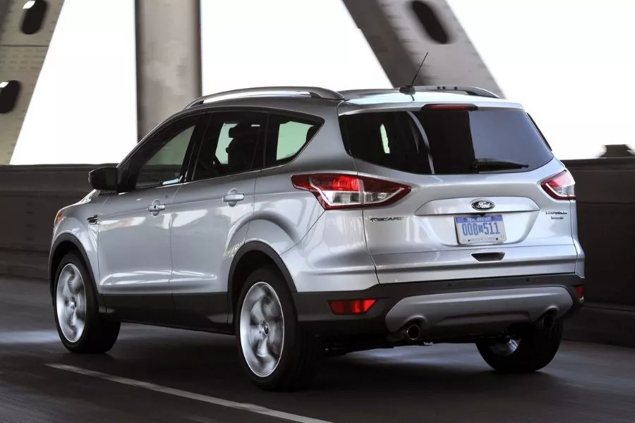 A picture of the rear of the 2015 Ford Escape