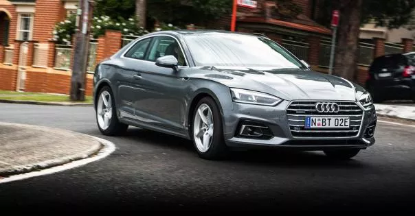 The upcoming A8 is expected to come equipped with a belt-driven alternator/starter Angular front view of upcoming Audi A8