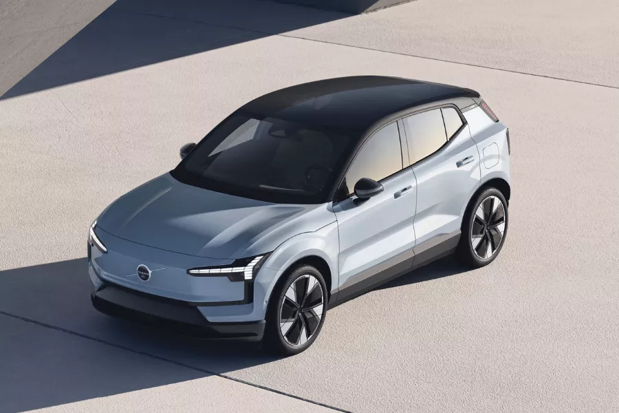 A picture of the EX30 