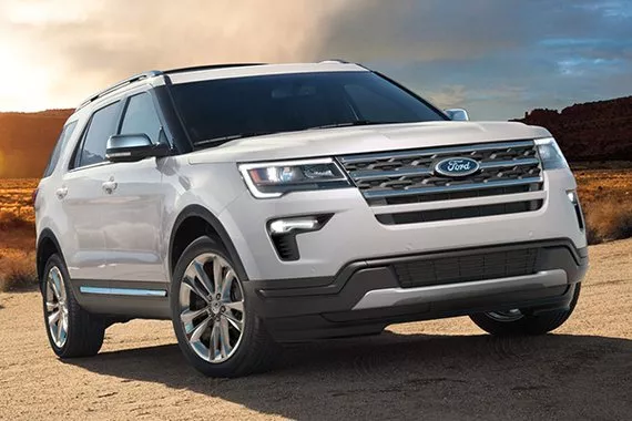 PH-spec Ford Explorer front view