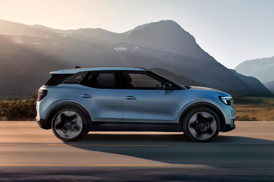 Explorer EV from the side