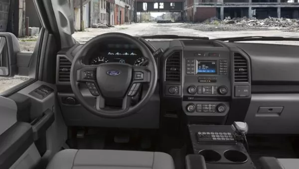 Ford also upgrades the truck with better brakes, all-terrain tires and a tougher front anti-roll bar inside of a Ford F-150